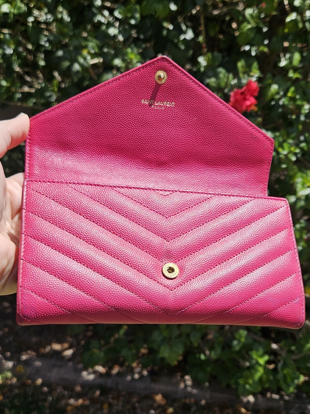 YSL Long Quilted Wallet - Picture 7 of 16